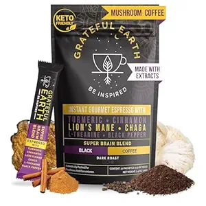 Mushroom Coffee- Grateful Earth - ind packets 